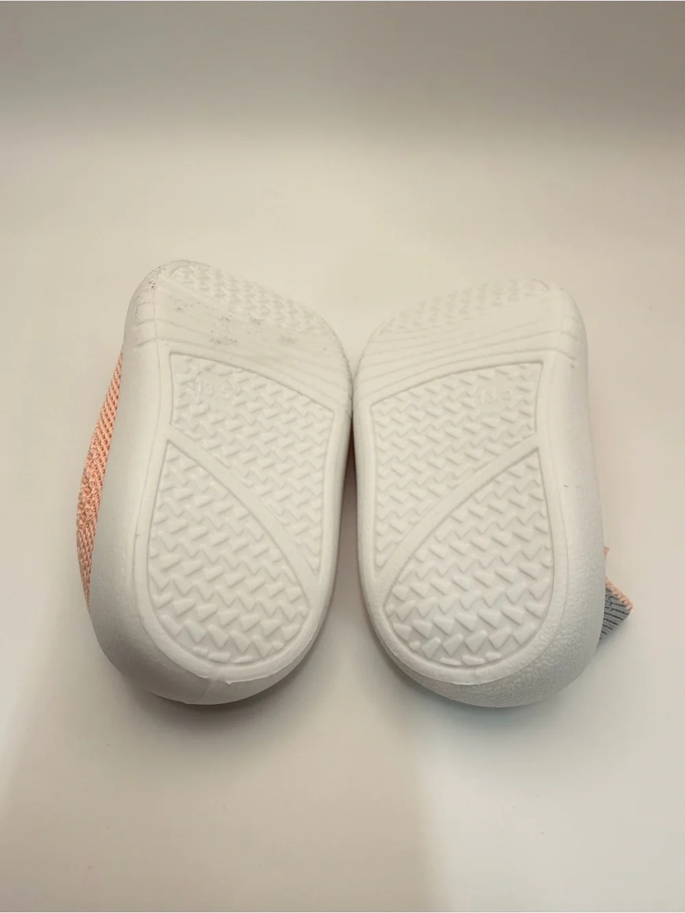 Pink Knit Toddler Slip-On Shoes Approx Size 5.5–6